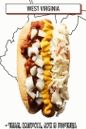 hot dog chili, káposzta, hagyma és mustár
