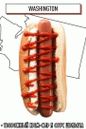 forró kutya krémsajttal és sriracha szósszal