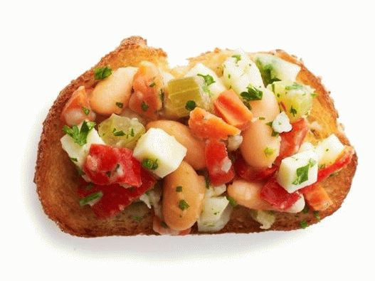 2. Bruschetta fehér babbal