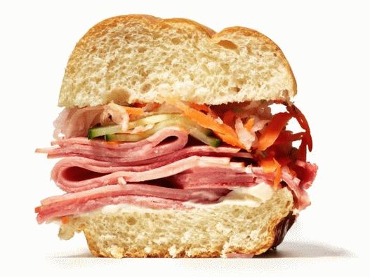 Ban Mi Ham és saláta szendvics vietnami nyelven (31. szám)