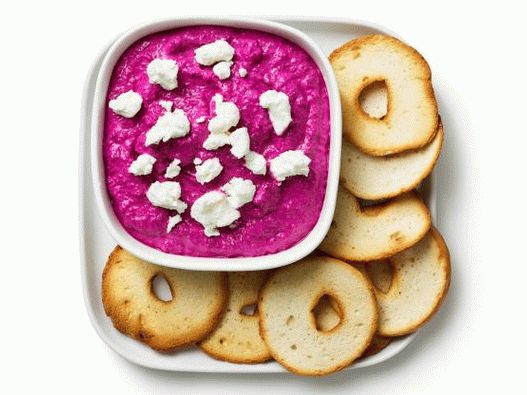 Joghurtos cékla dip szósz