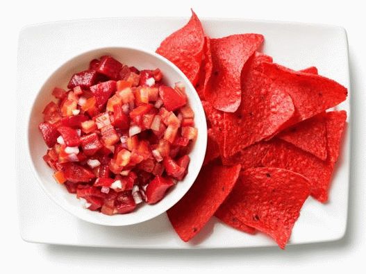 Sült sült paprika Salsa