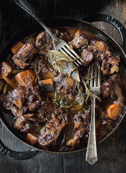A sörben párolt Oxtail fényképe