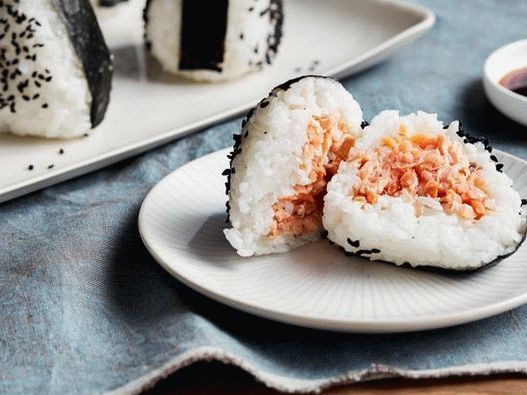 Onigiri sushi (rizsgolyók)