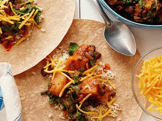 Fénykép egy Burrito tökkel