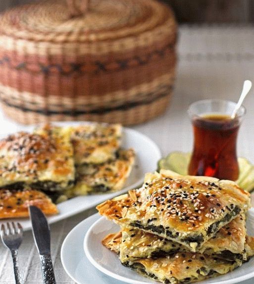 Fénykép Borek spenót és feta sajttal