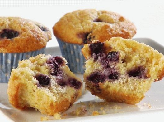 Fotók áfonyás kefir muffin kukoricadara