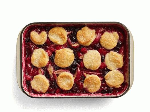 Fotók áfonya-őszibarack málna