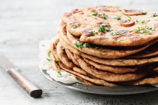 Fotó teljes kiőrlésű fokhagymás tortilla