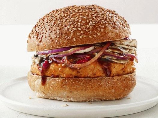 Asian Chickenburger Photos