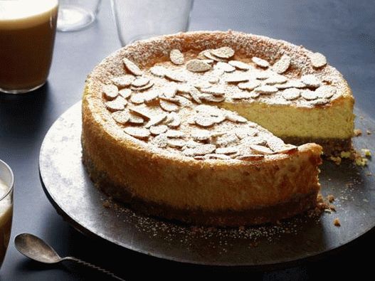 Fotósajttorta ricotta sajttal és mandula