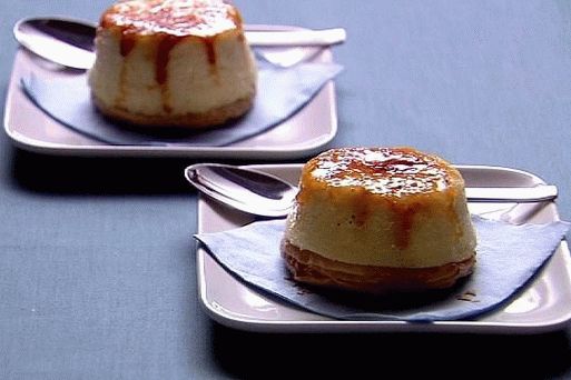 Fénykép sajttorta a la creme brulee