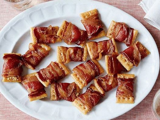 Ünnepi előétel baconnal