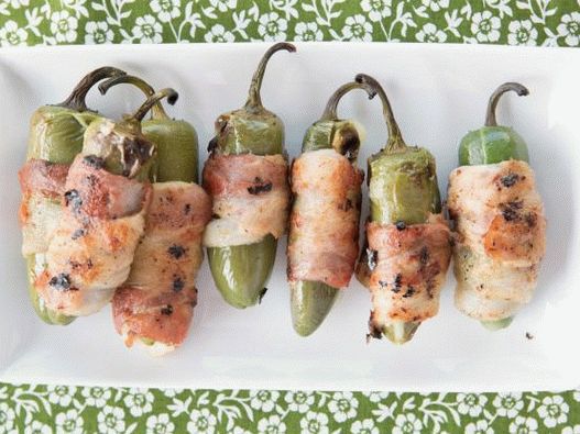 Grillezett Jalapeno paprika fényképe