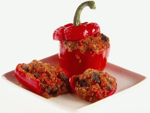 Fotós töltött paprika padlizsánnal