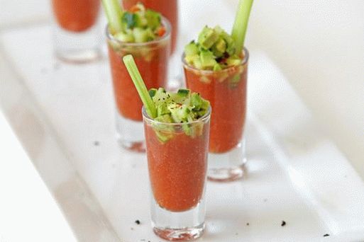 Fotó Gazpacho édes paprikával