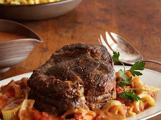 Fotó Provenceli marhahús egy lassú tűzhelyben