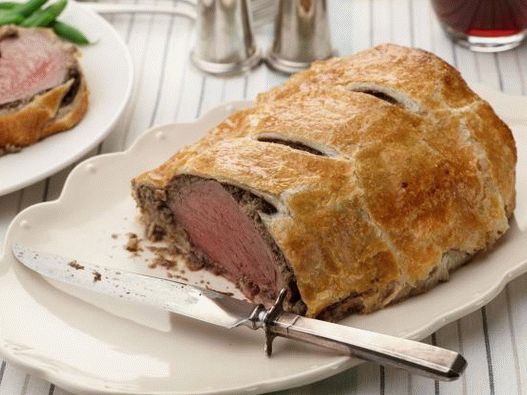 Fénykép Beef Wellington gombával