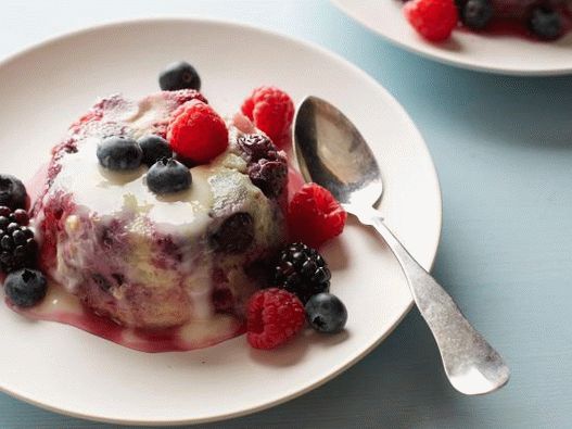 Fénykép Lemon Fudge Bread Pudding