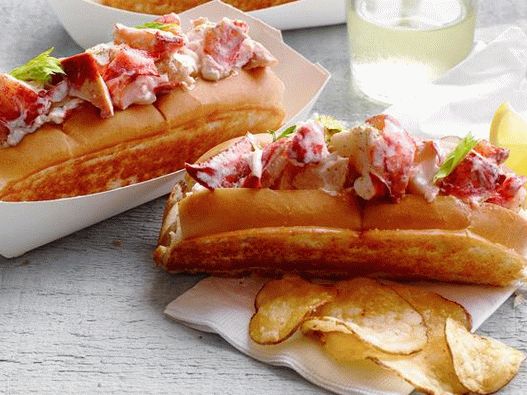 Fotó hot dog homárral