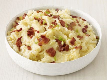 Burgonyapüré cheddar sajttal