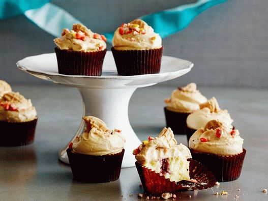 Fotó Muffin lekvárral és földimogyoróvajjal