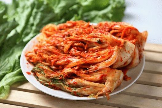 Fénykép Kimchi-től syrac szószban