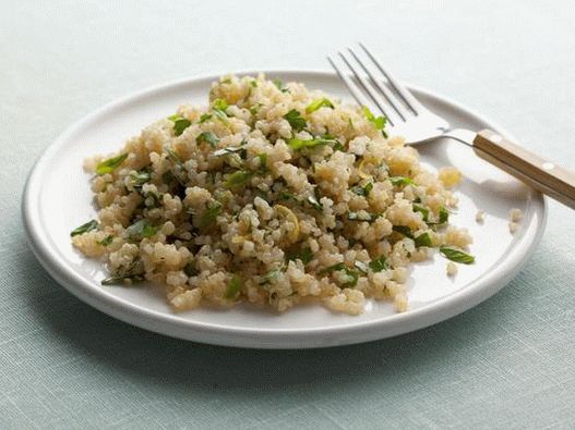 Fénykép Quinoa gyógynövényekkel