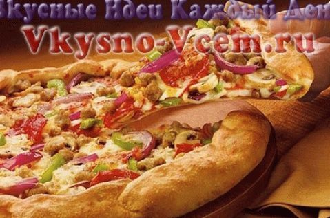 klasszikus pizza recept