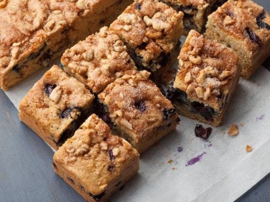 Fotókávé torta áfonyaval