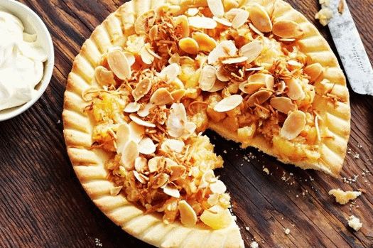 Photo Coconut Tea Pie