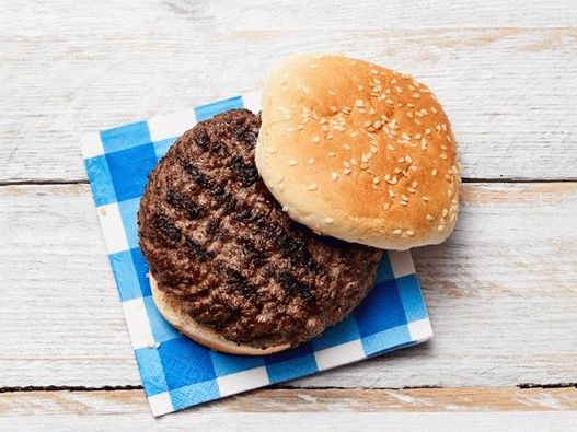 Fotó grillezett hamburgerek