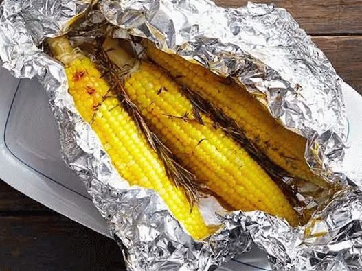 Fotó grillezett kukoricafólia