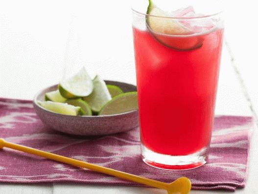 Fotóhűtő Hibiszkuszról Tequilával