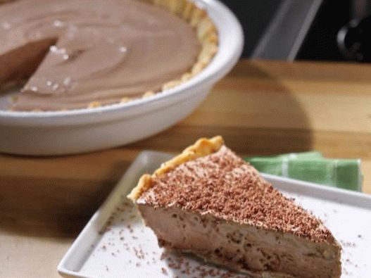 Photo Light fagyasztott csokoládé mousse pie