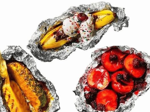 Fotó a nyári gyümölcs a grill