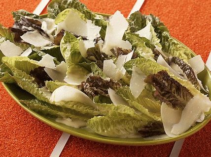 Fotós roma saláta levelek Caesar öntettel