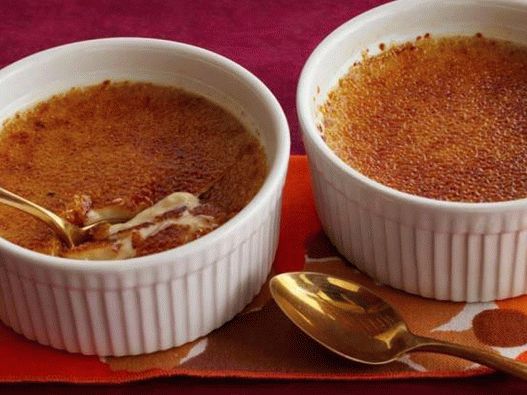 Pumpkin creme brulee