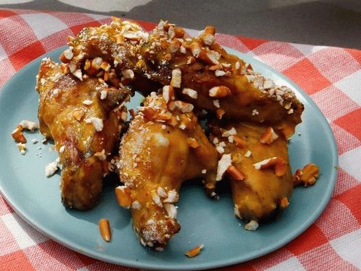 Füstölt csirkeszárny mézes mustár barbecue szósszal