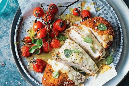 Egy egyszerű recept csirke parmezánban