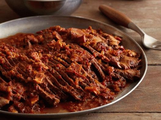 Texas stílusú BBQ párolt marhahús