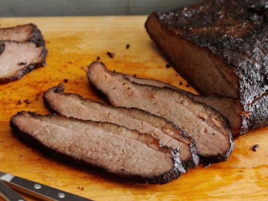 Füstölt marha szegy barbecue sör szósszal
