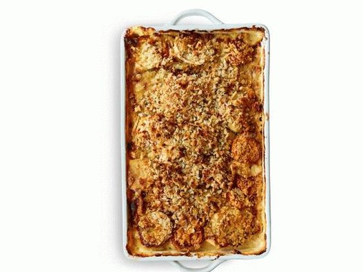 Az étel fényképe - Gratin gyökérnövényekből