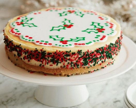 Karácsonyi süti sajttorta