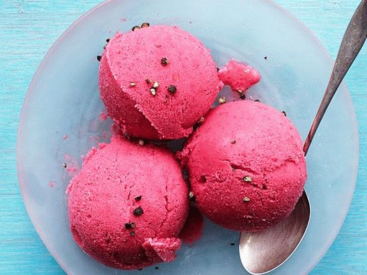 Fotómálna joghurt sorbet