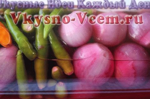 házi pácolt hagyma télen