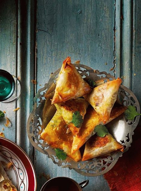 Fotó-marokkói húsos töltött briouátok