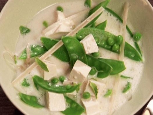 Fotó Thai tofu tejleves