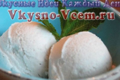Új stevia fagylalt desszert