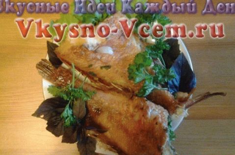 Grillezett tengeri sügér mézzel